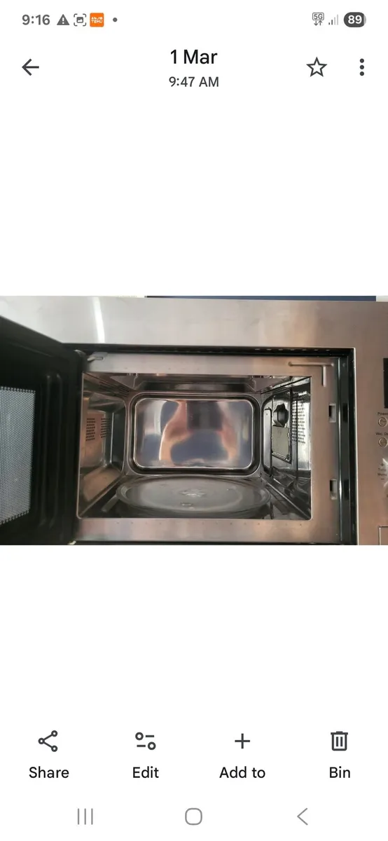 Integrated Belling Microwave - Image 4