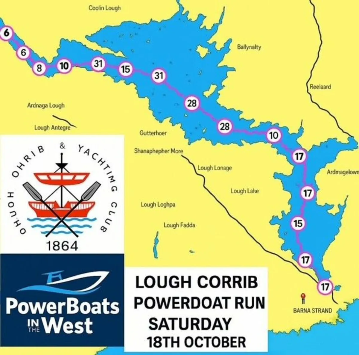 Lough Corrib Powerboat Run 18/10/2025 - Image 1