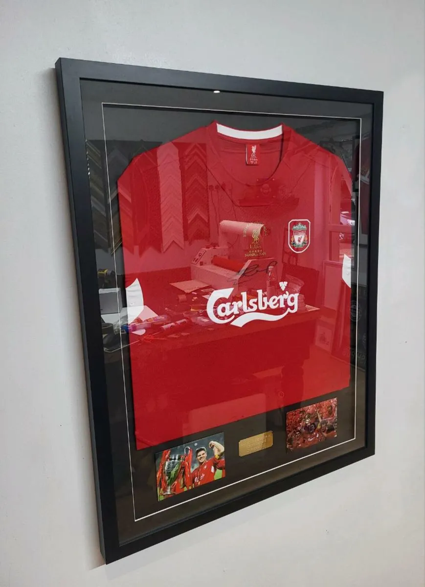 Framed Steven Gerrard Signed Liverpool Shirt - Image 2