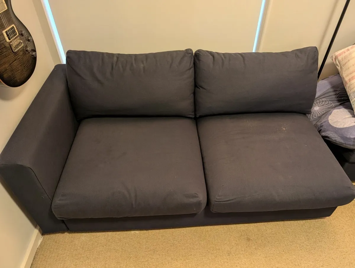 VIMLE double sofa bed with footstool - Image 1