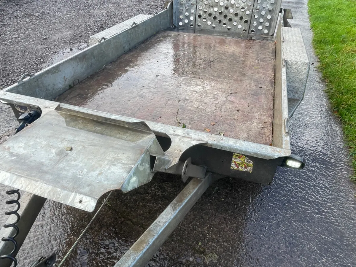 Ifor Williams 10ft x 5ft 4” plant trailer - Image 4