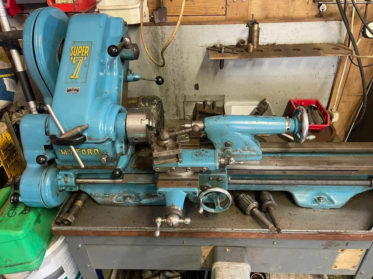 Myford  super 7 lathe - Image 1