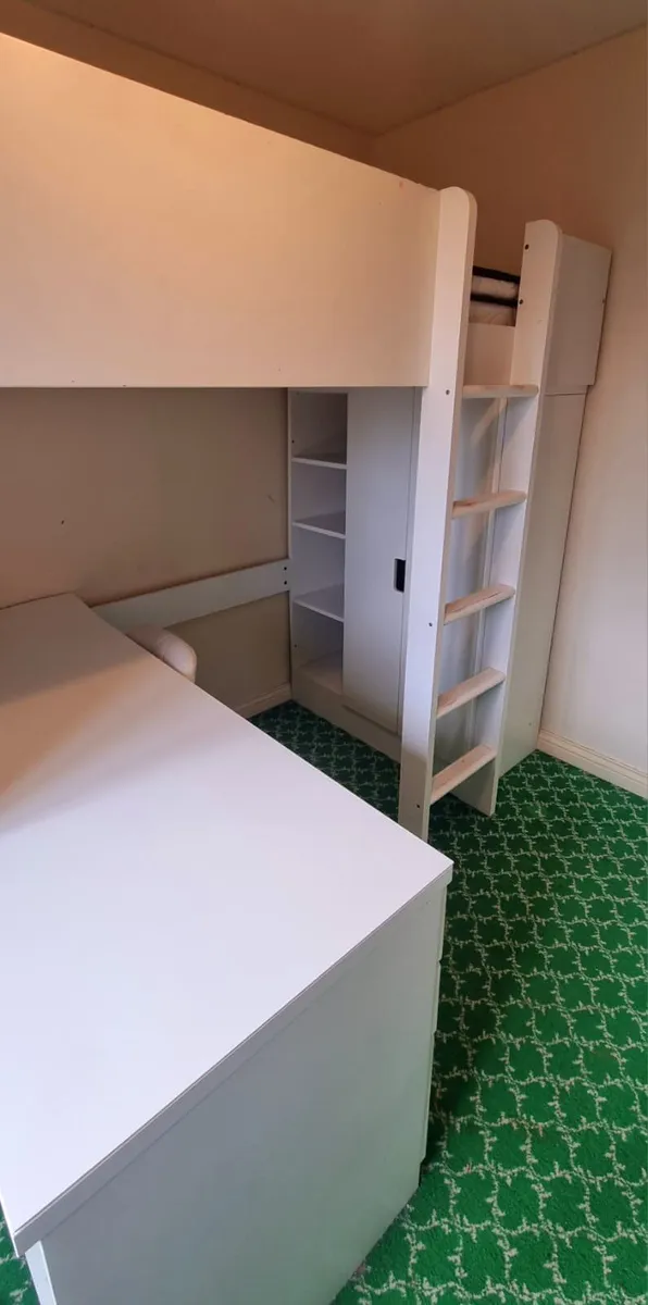 Ikea Loft bed with desk - Image 2