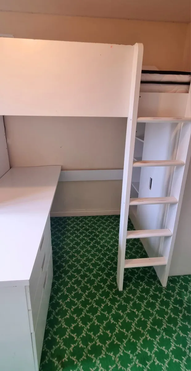 Ikea Loft bed with desk - Image 3