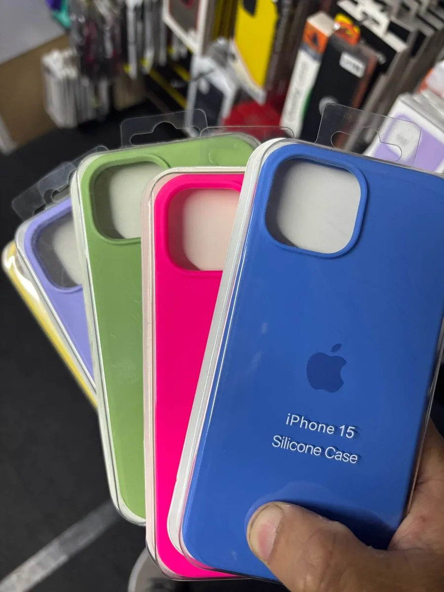 iPhone 15 silicone cases