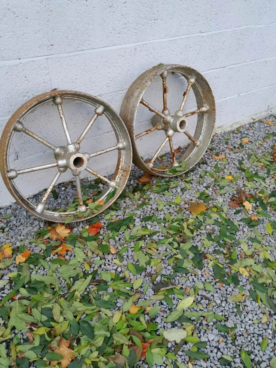 Cast iron wheels Plus - Image 1
