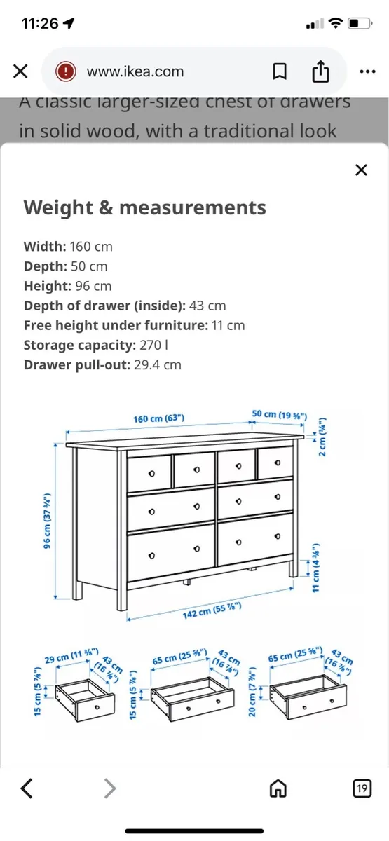 Chest of drawers - Image 2