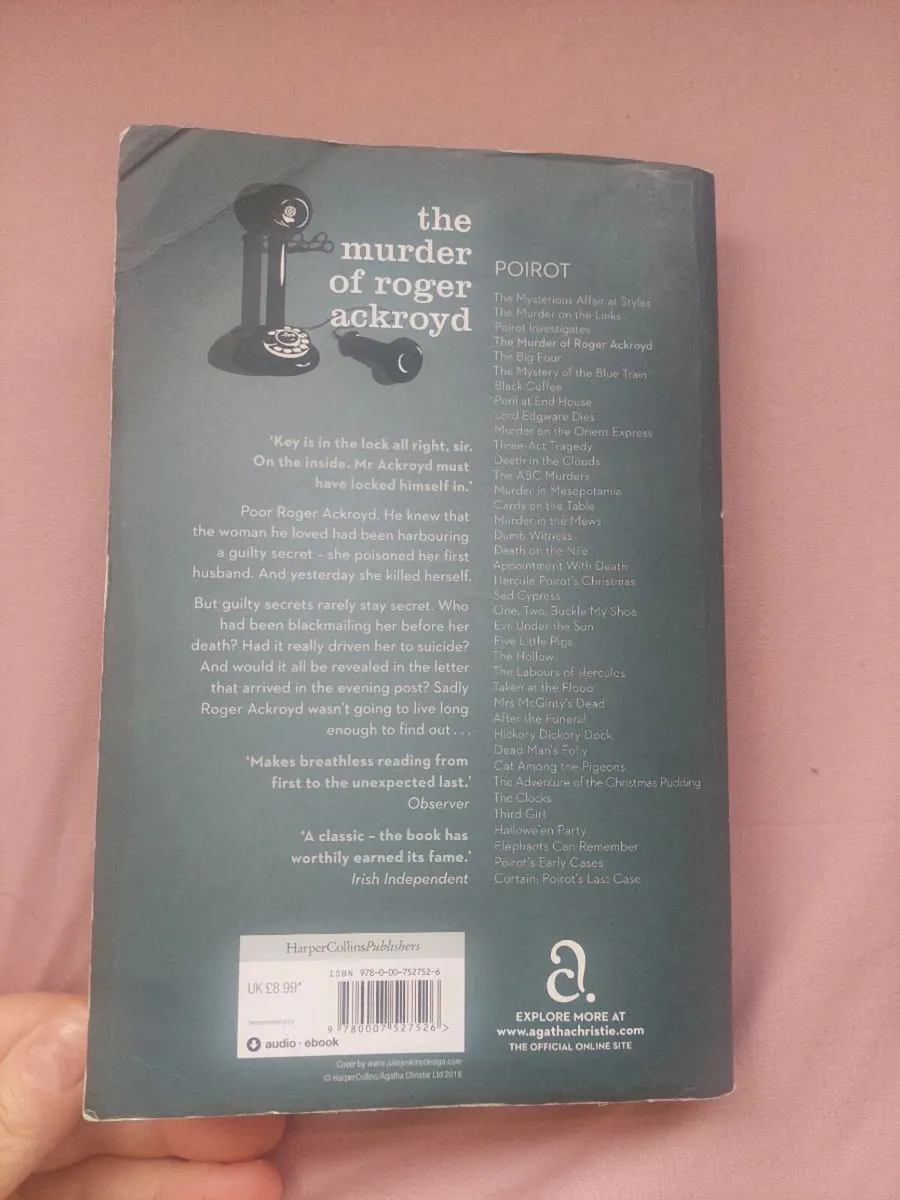 The murder of Roger Ackroyd - Agatha Christie - Image 2