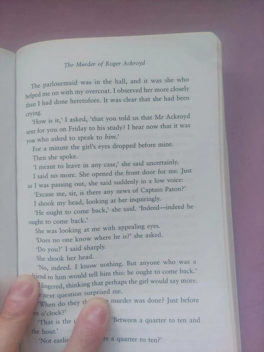 The murder of Roger Ackroyd - Agatha Christie - Image 3