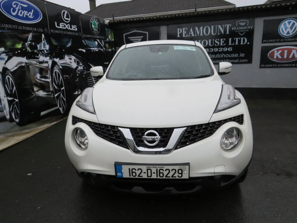 Nissan Juke 2016  DIESEL SUV IN WHITE NCT 26 - Image 4