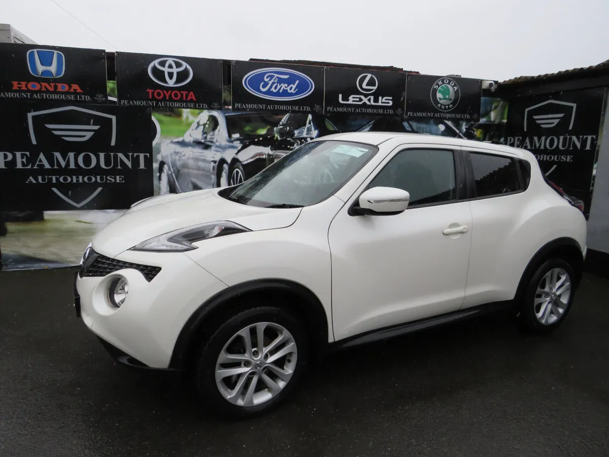 Nissan Juke 2016  DIESEL SUV IN WHITE NCT 26 - Image 1
