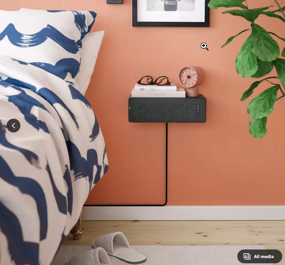 Pair of SYMFONISK WiFi speaker, black Ikea/Sonos - Image 3
