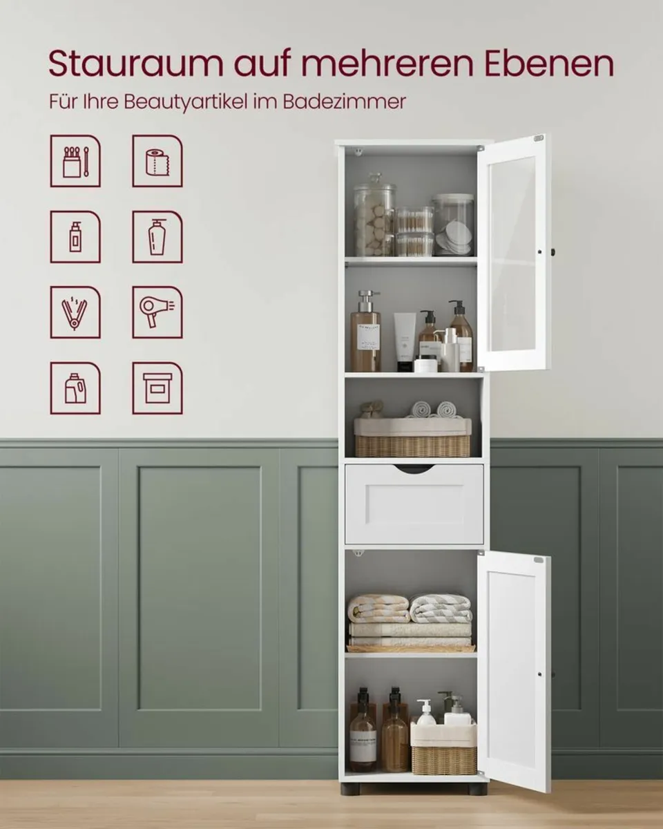 Bathroom Tall Cabinet - Image 2
