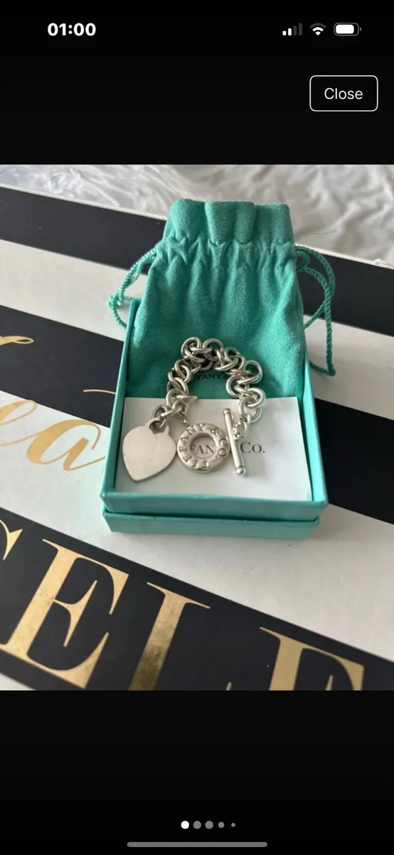 Authentic Tiffany & Co. Return to Tiffany Heart Ta - Image 1