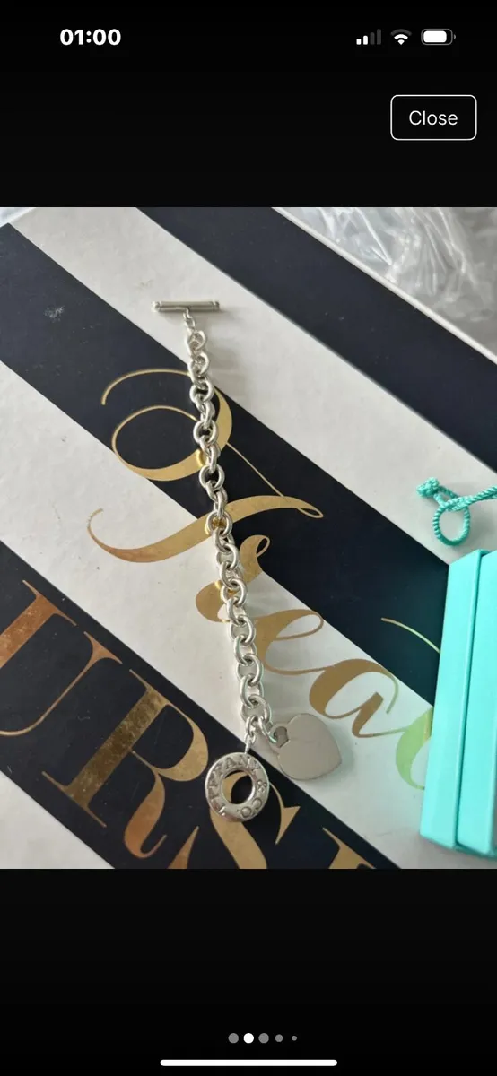 Authentic Tiffany & Co. Return to Tiffany Heart Ta - Image 2
