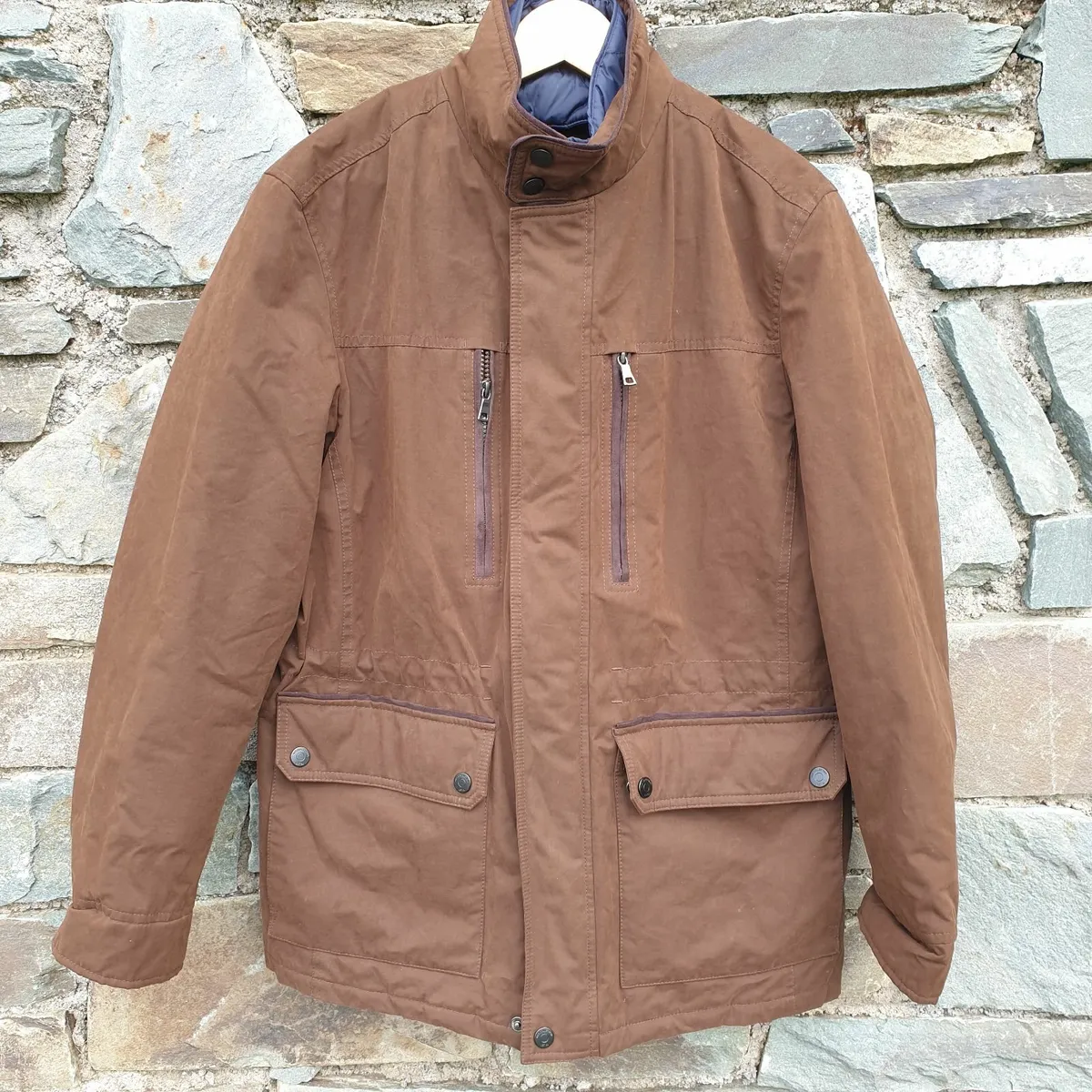 M & S collection brown jacket size M - Image 1