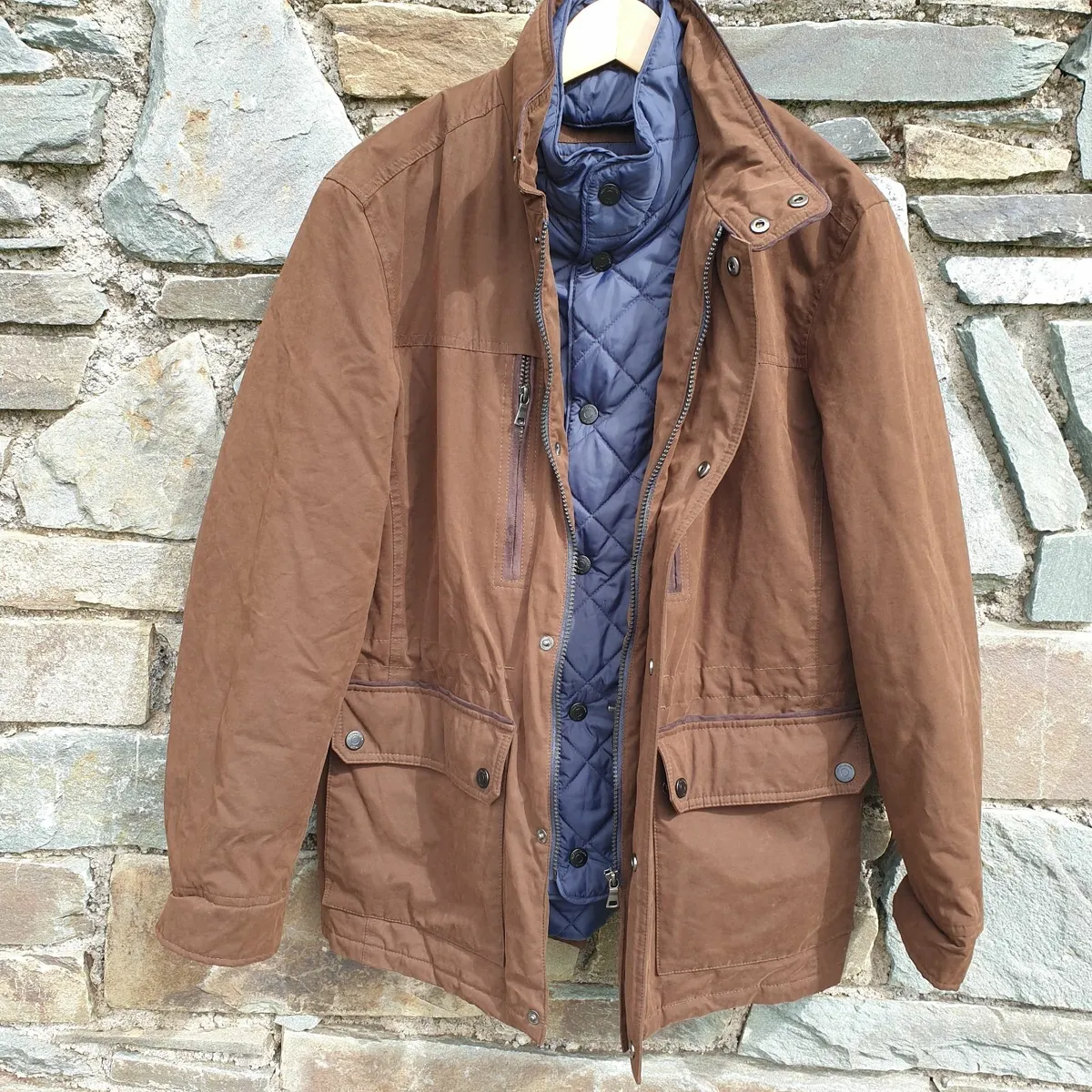 M & S collection brown jacket size M - Image 3