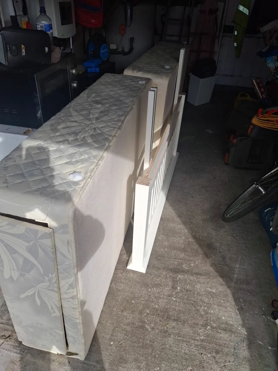 Double Bed Base and Head Board - Image 2