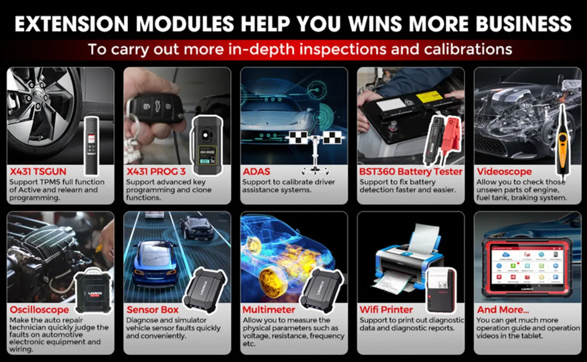 Launch X431 PRO ELITE Full System Diagnostic - Image 2