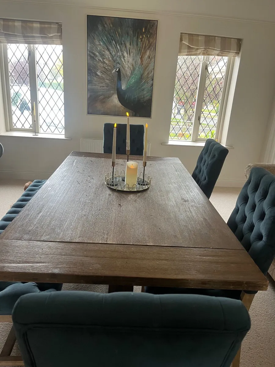 Dining table and chairs - Image 3