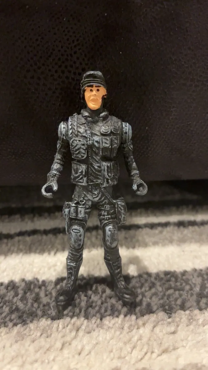 Black Soldier Figure