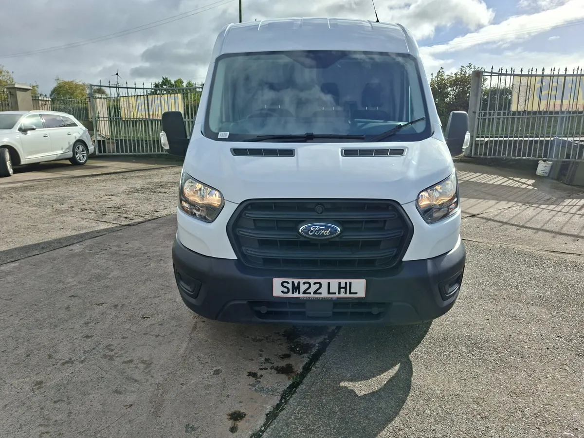 OUTSTANDING 2022 TRANSIT 350 LWB SEMI HIGH ROOF - Image 2