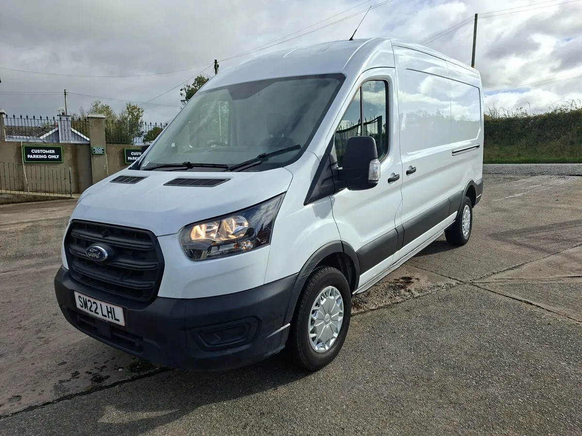 OUTSTANDING 2022 TRANSIT 350 LWB SEMI HIGH ROOF - Image 3