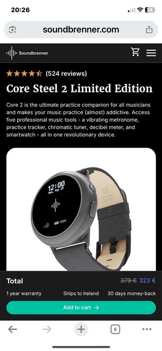 Soundbrenner Core Steel 2 - Image 2