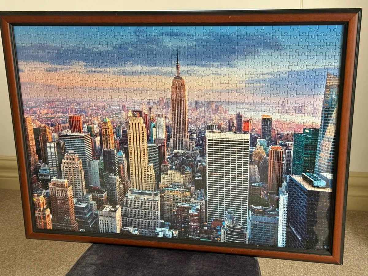 Professionally framed Jigsaw