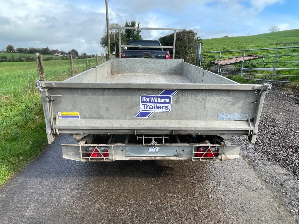 Ifor Williams 12ft x 6ft electric tipper (2022) - Image 3