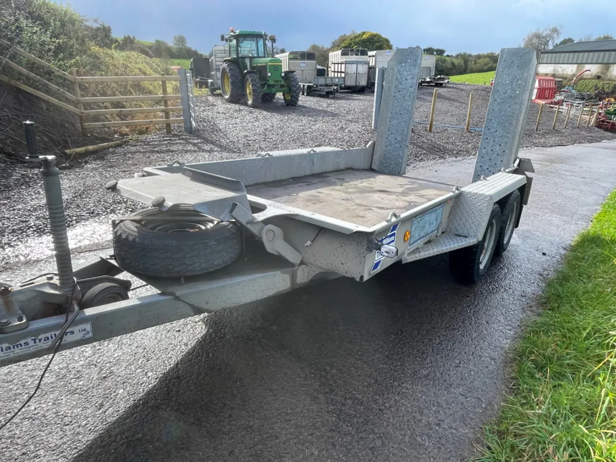 Ifor Williams 10ft x 5ft 4” plant trailer - Image 4