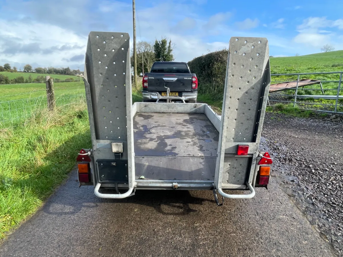 Ifor Williams 10ft x 5ft 4” plant trailer - Image 3