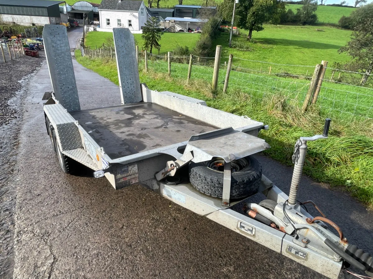 Ifor Williams 10ft x 5ft 4” plant trailer - Image 2