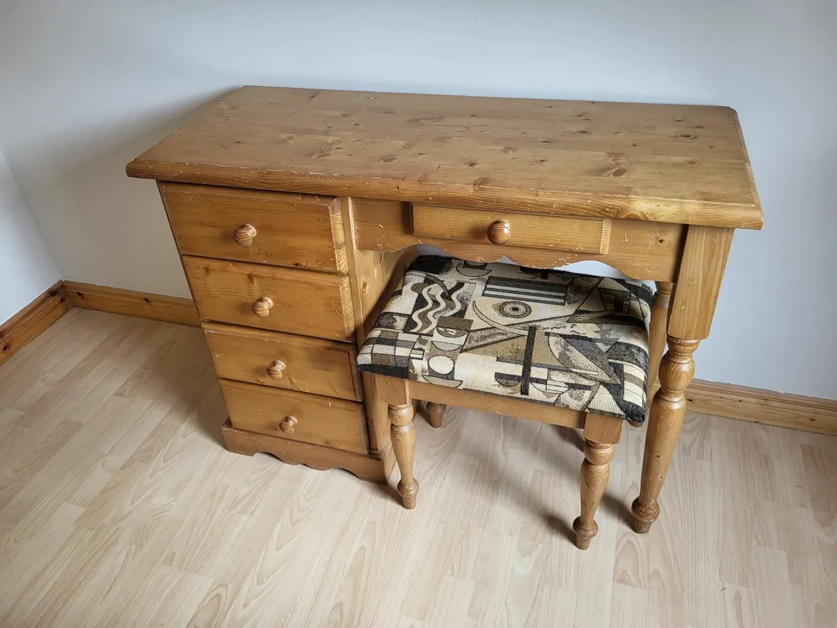 Pine Dressing Table - Image 2