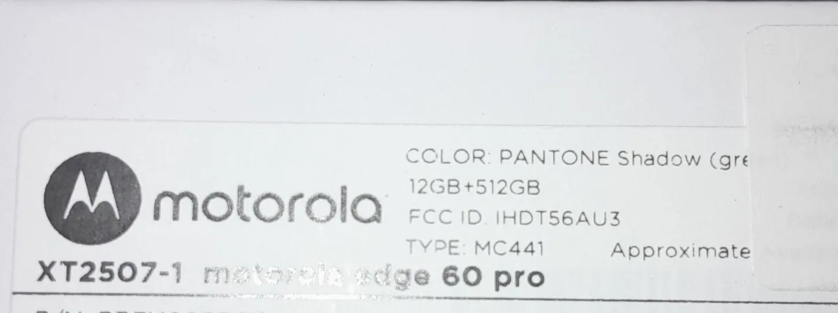 MOTOROLA Edge 60 Pro - 512 GB, Grey - Image 2
