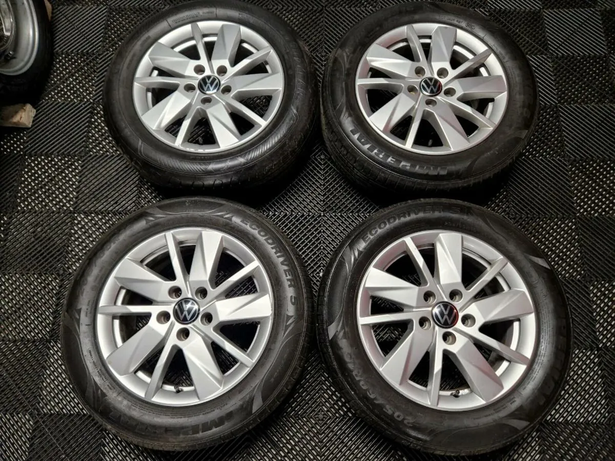 VW Caddy 16" **Original VW Van Alloys** - Image 1