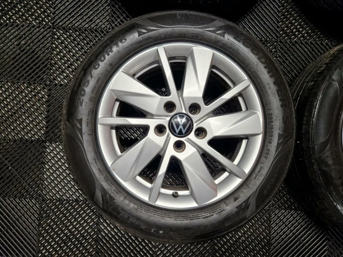 VW Caddy 16" **Original VW Van Alloys** - Image 2