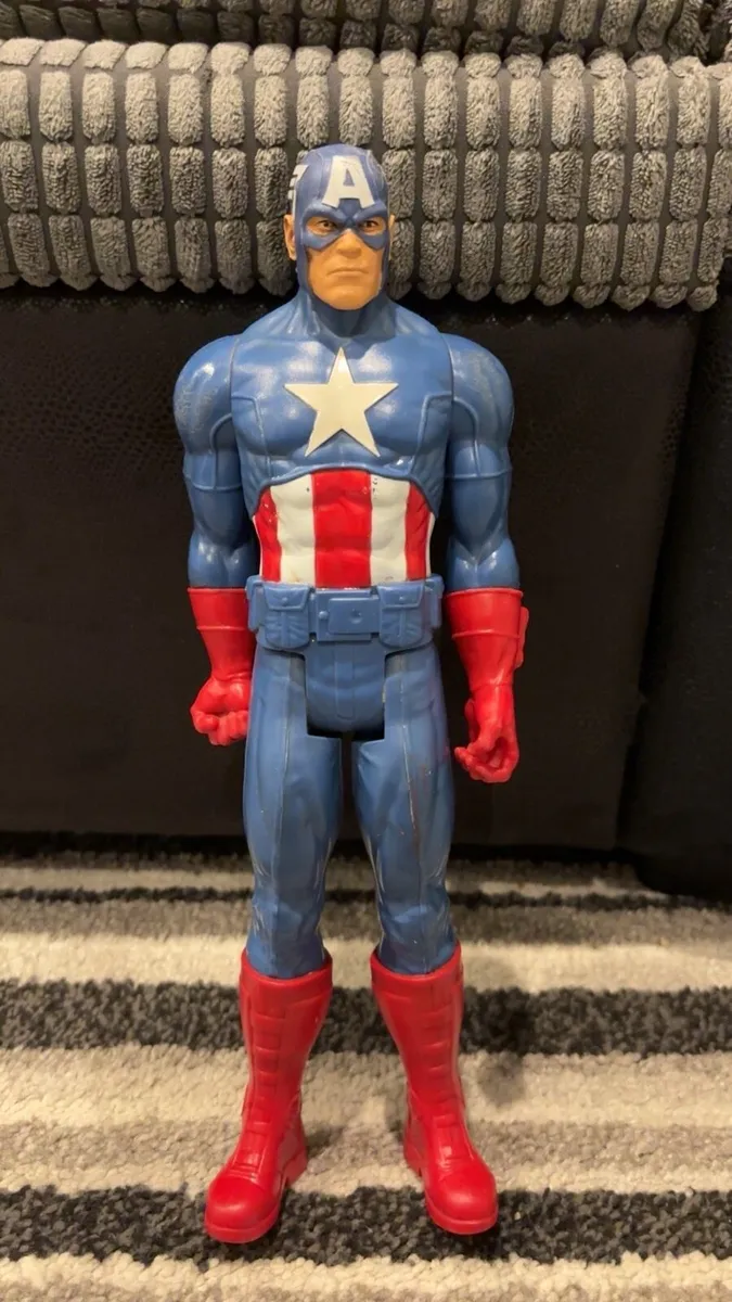 Marvel Titan Hero Series Captain America Figure