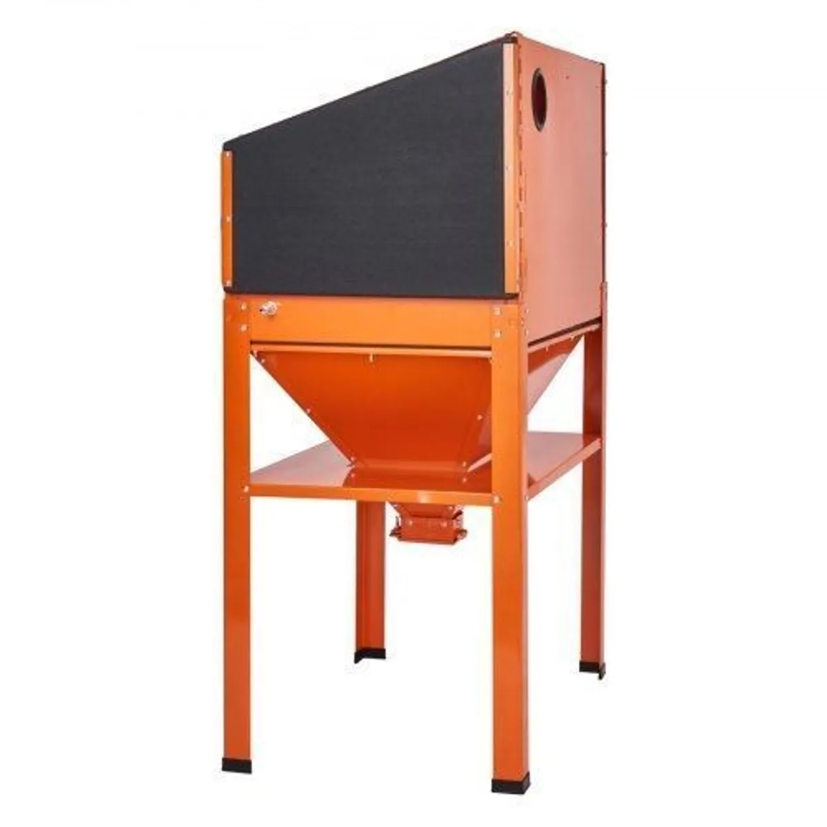 60 Gallon Sand Blasting Cabinet with Stand with Blasting Gun & 4 Nozzles - Image 1