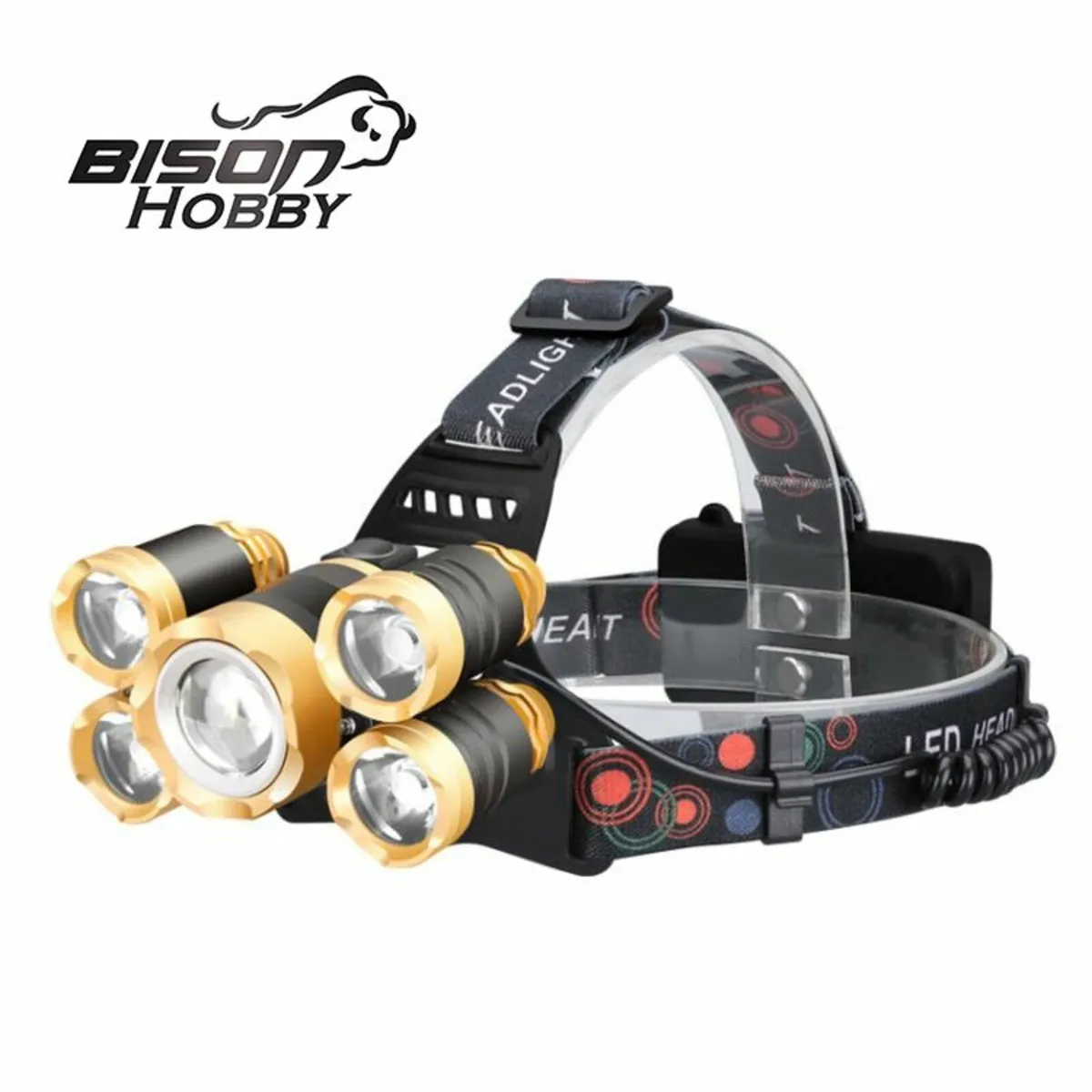 Headlamp Flashlight 30W Rechargeable - Image 3