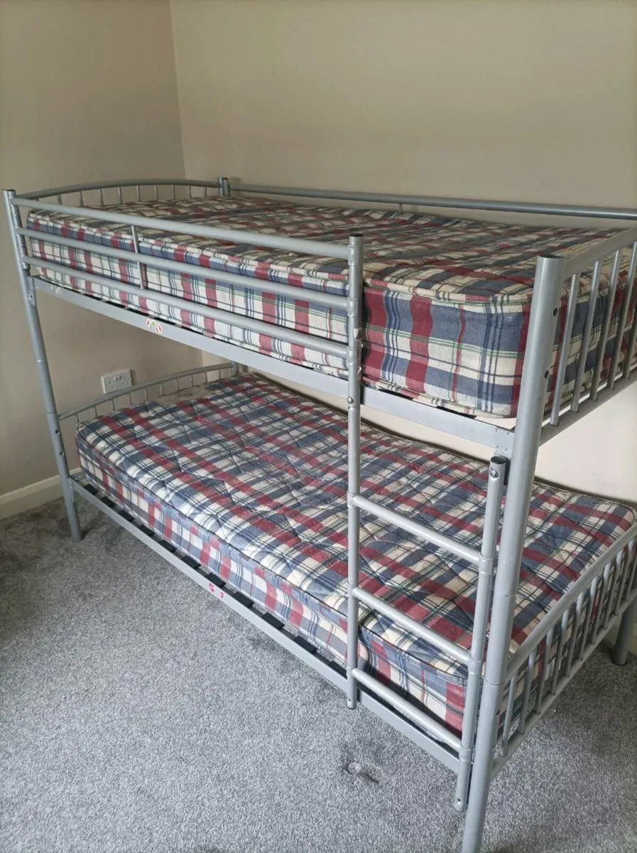 BUNK BED WITH MATTRESSES - Image 1