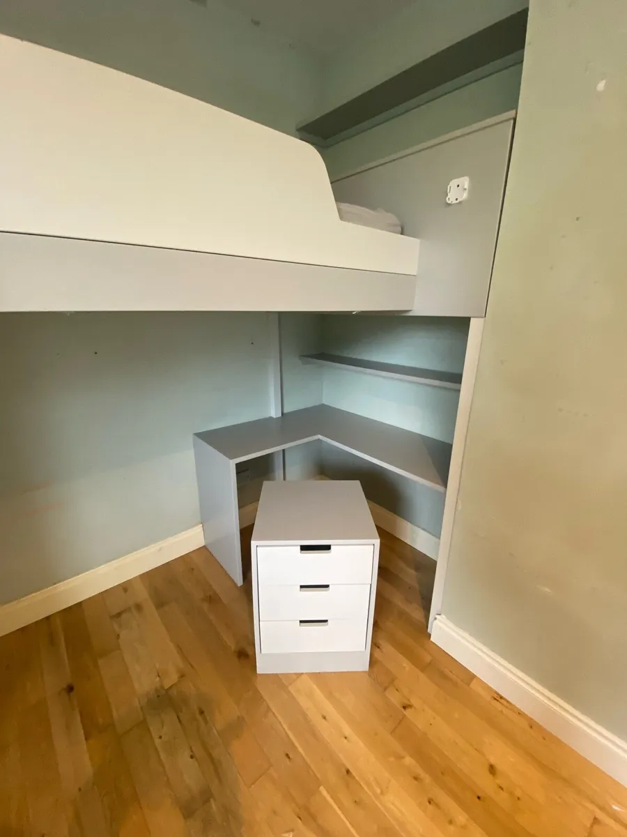 Built In Bed with Storage, desk and sofa bed. - Image 4