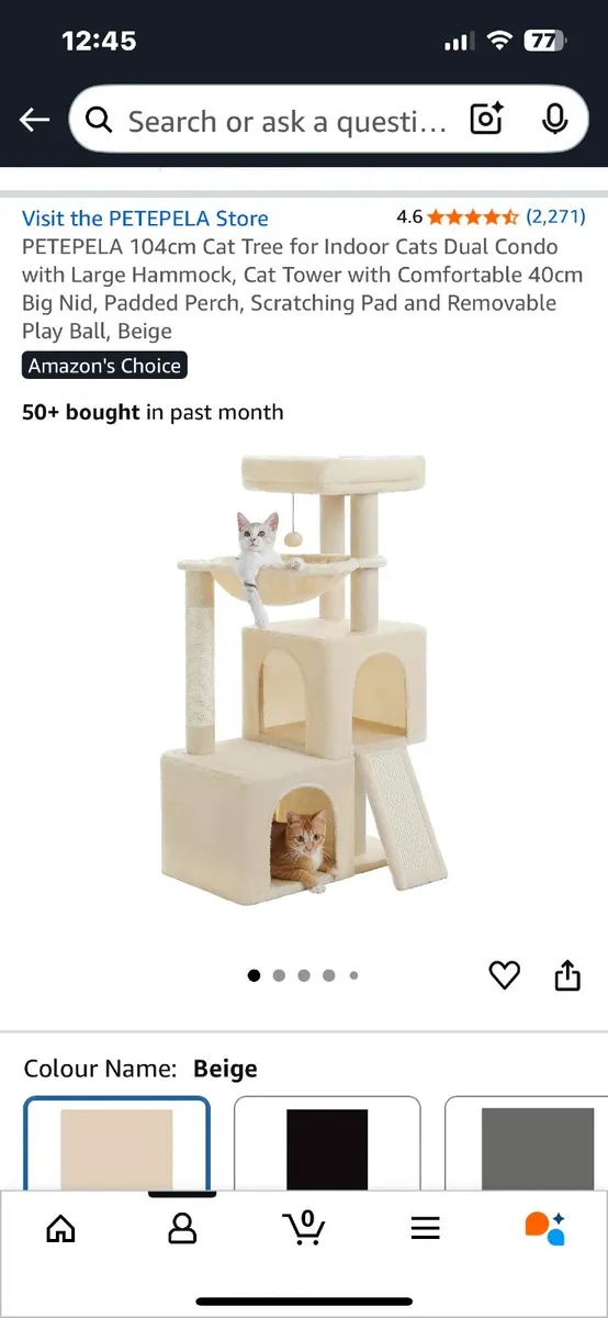 Cat scratch pole