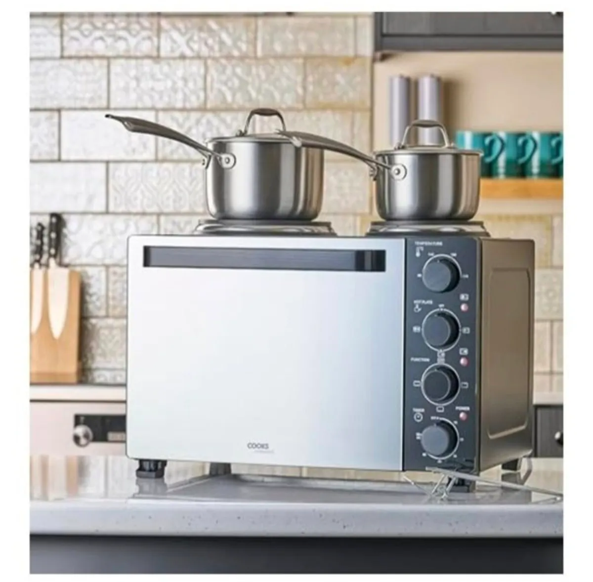 Brand New Mini Portable Oven with Two hobs - Image 4