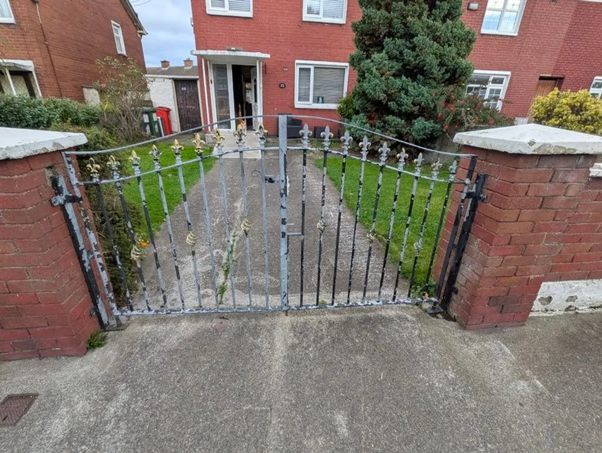 Galvanized Gates