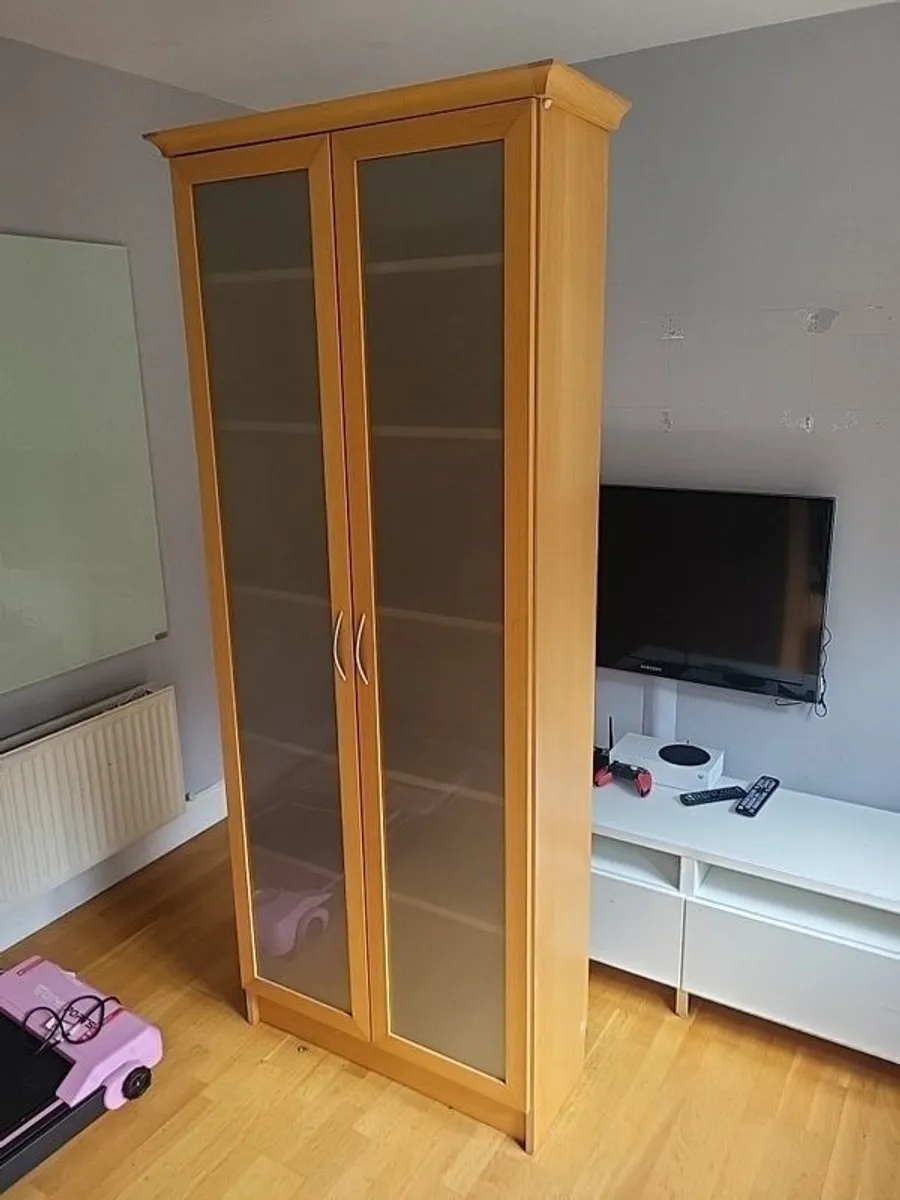 BOOKCASE - Frosted Glass Doors - Image 4