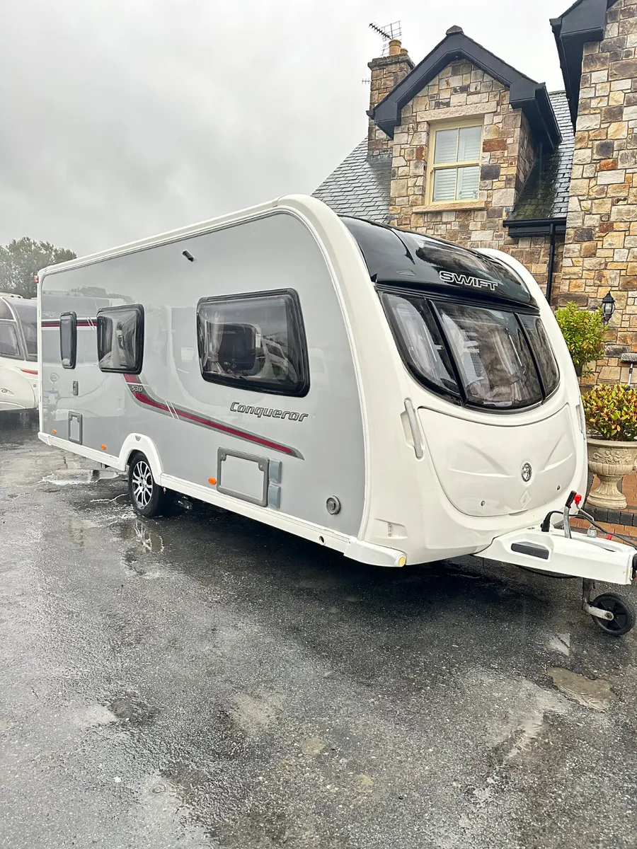✨STUNNING SWIFT CONQUEROR 4 BERTH SILVER SIDE ✨ - Image 1