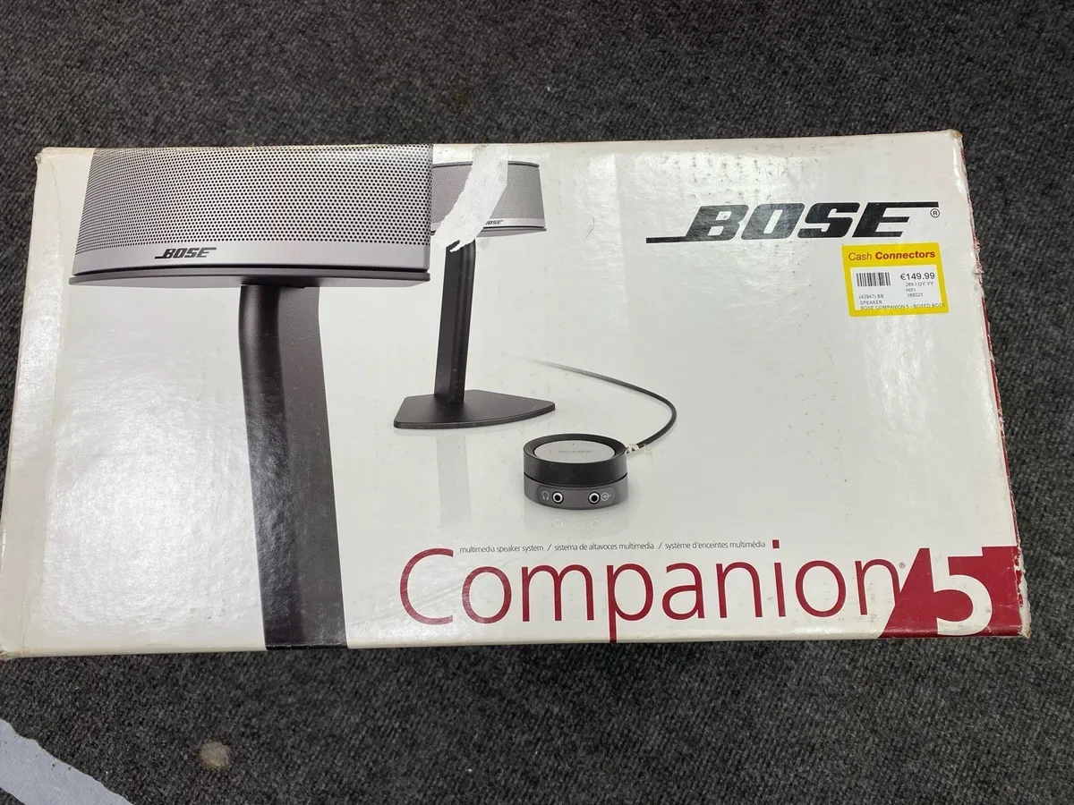 Bose Companion 5 Multimedia Speaker System Boxed - Image 2
