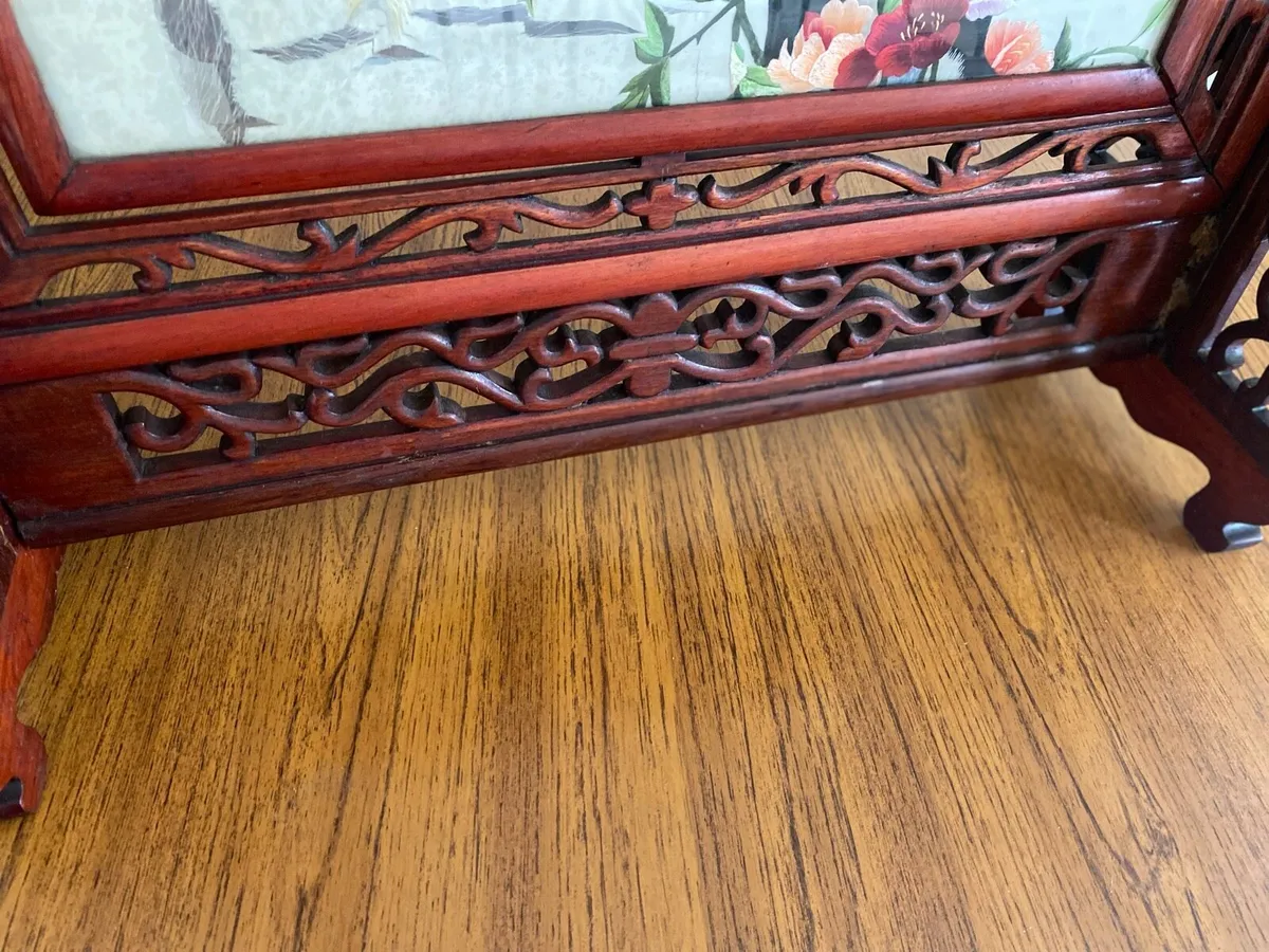 Antique Table Screen - Image 3