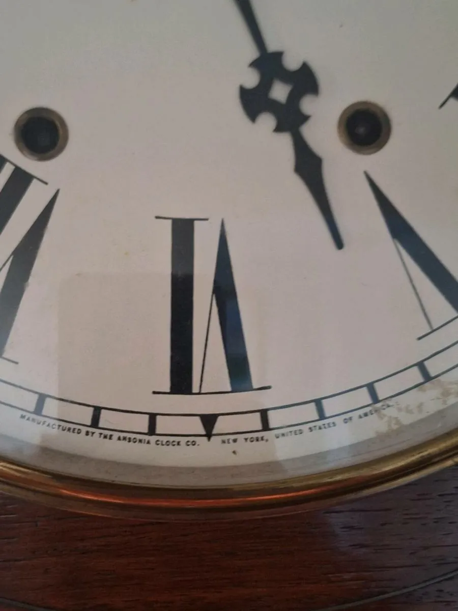 Ansonia Vintage Wall Clock - Image 2
